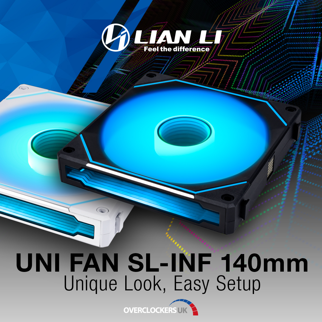 Lian Li SL-INF Fans- Get Blown Away to Infinity blog image